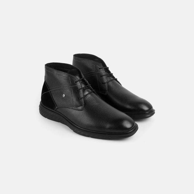Mochi Men Black Casual Boots (SKU: 71-425-11-40)