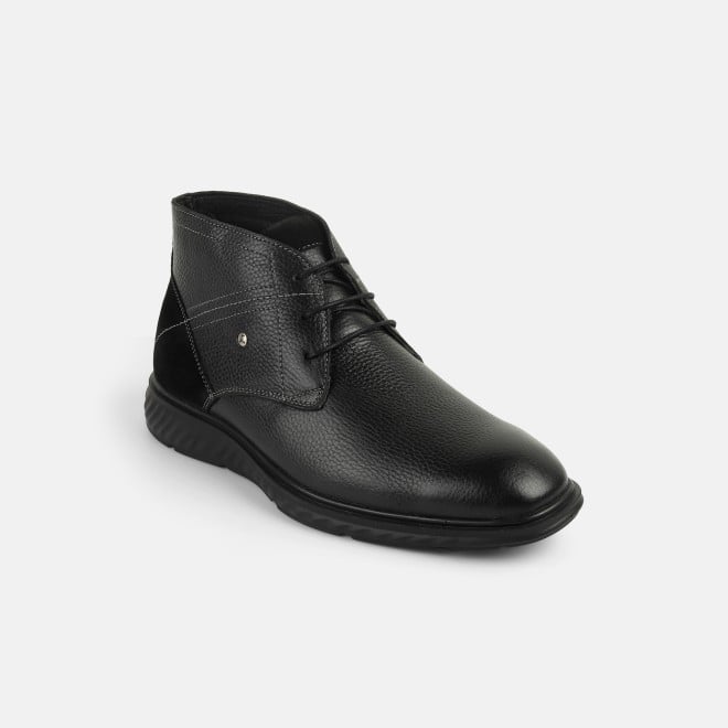 Mochi Men Black Casual Boots (SKU: 71-425-11-40)