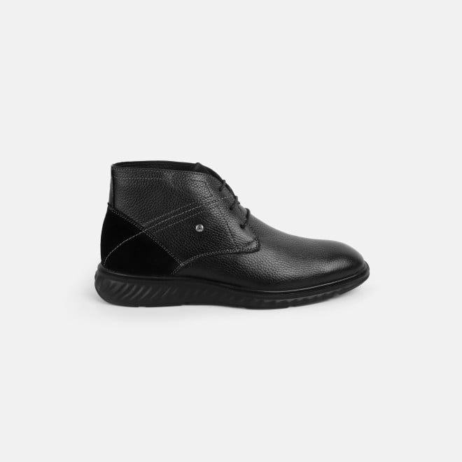 Mochi Men Black Casual Boots (SKU: 71-425-11-40)