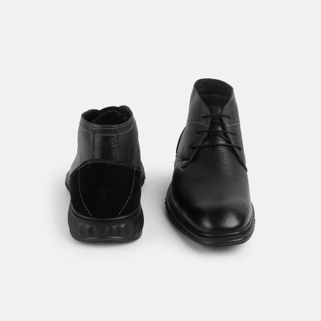 Mochi Men Black Casual Boots (SKU: 71-425-11-40)