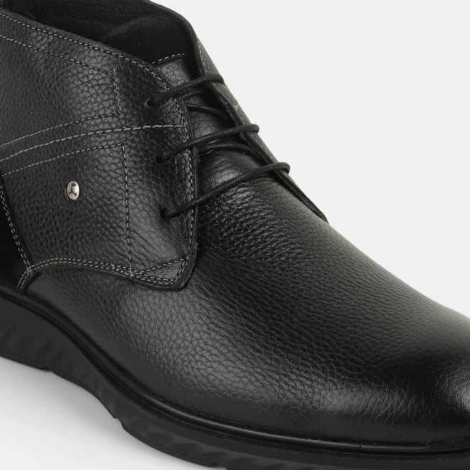Mochi Men Black Casual Boots (SKU: 71-425-11-40)