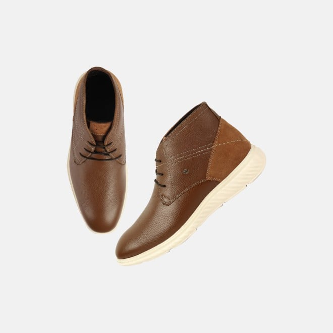 Mochi Men Tan Casual Boots (SKU: 71-425-23-40)
