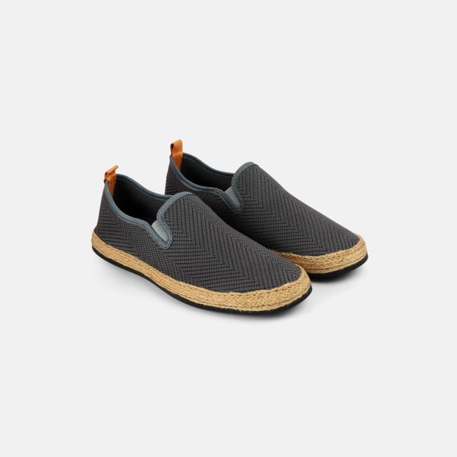 Mochi Men Grey Casual Moccasin (SKU: 71-431-14-41)