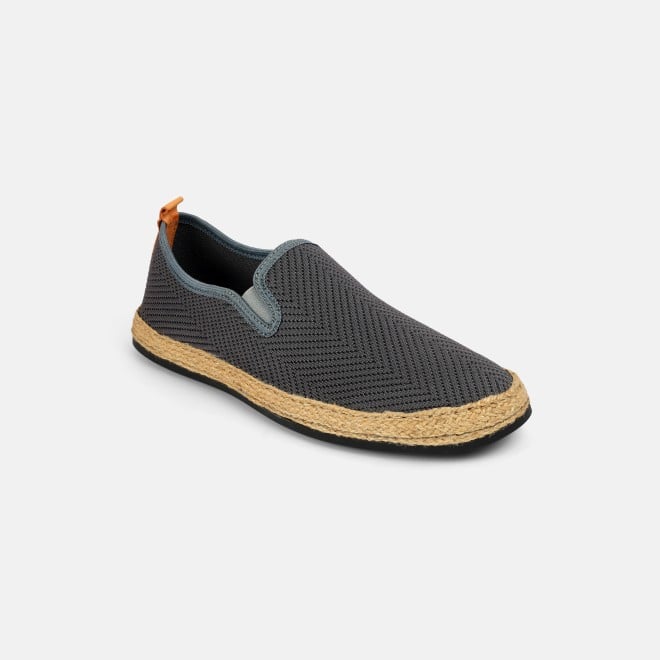 Mochi Men Grey Casual Moccasin (SKU: 71-431-14-41)