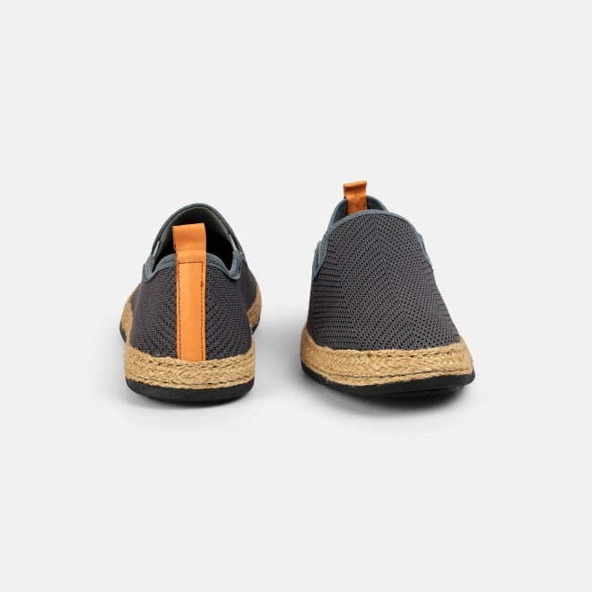 Mochi Men Grey Casual Moccasin (SKU: 71-431-14-41)