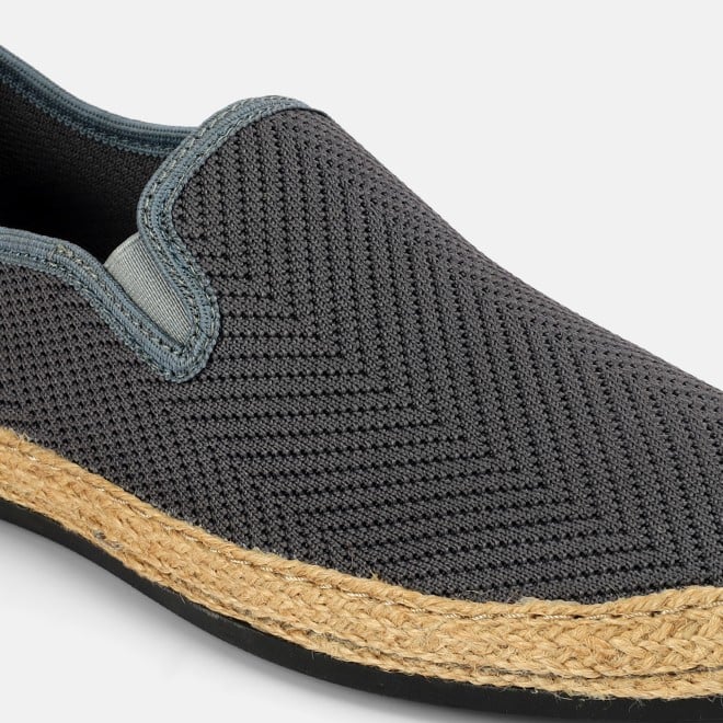 Mochi Men Grey Casual Moccasin (SKU: 71-431-14-41)