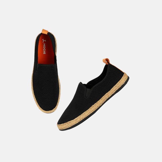 Mochi Men Black Casual Moccasin (SKU: 71-431-11-40)