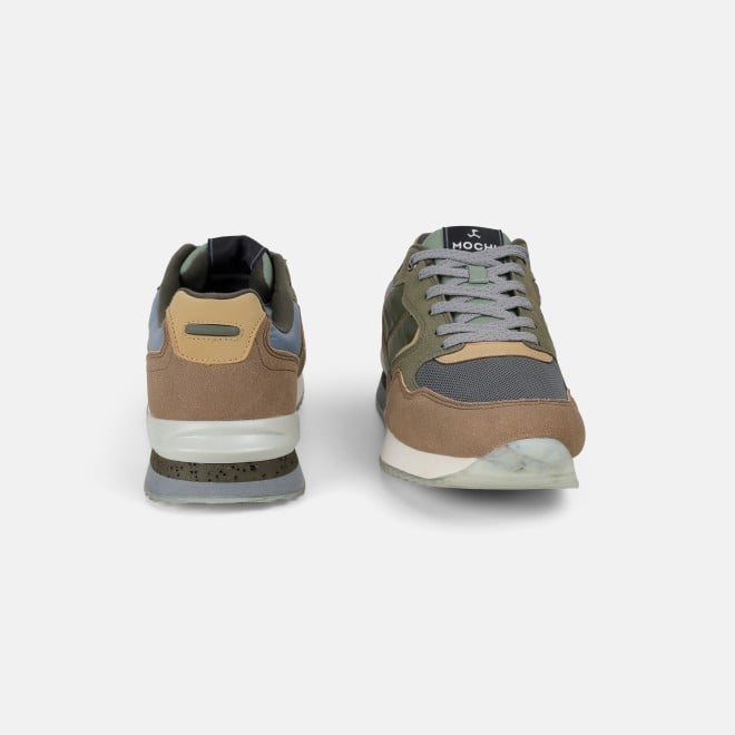 Mochi Men Green Sports Walking Shoes (SKU: 71-433-21-41)