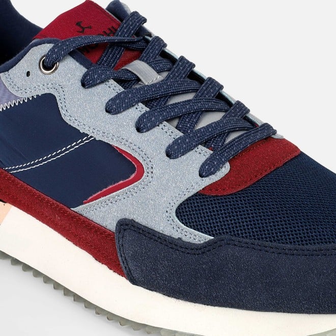 Mochi Men Blue Sports Walking Shoes (SKU: 71-433-45-41)