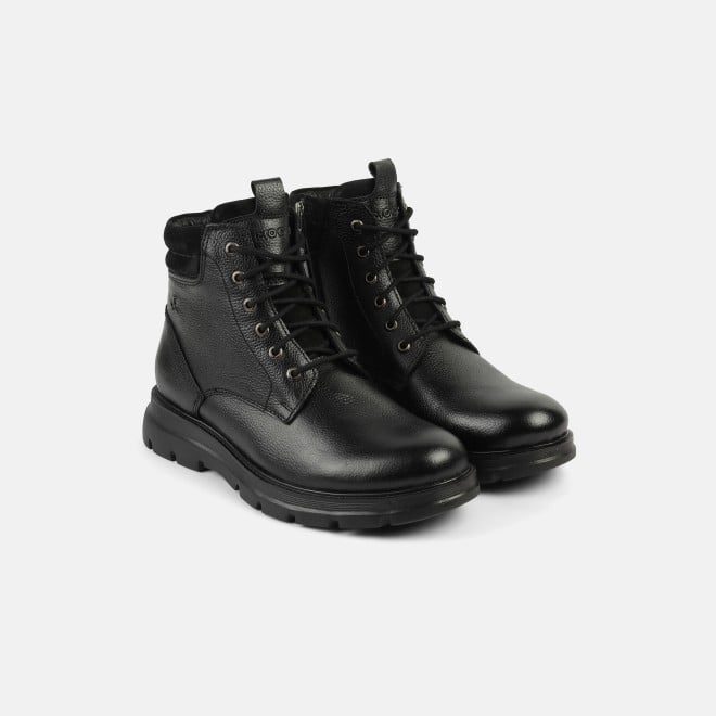 Mochi Men Black Casual Boots (SKU: 71-445-11-40)