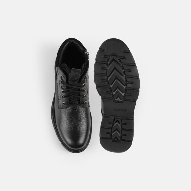 Mochi Men Black Casual Boots (SKU: 71-445-11-40)