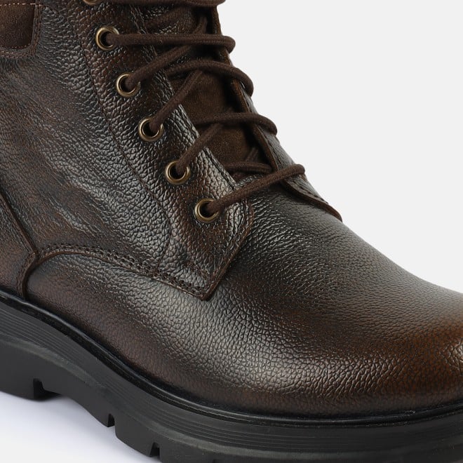 Mochi Men Brown Casual Boots (SKU: 71-445-12-40)