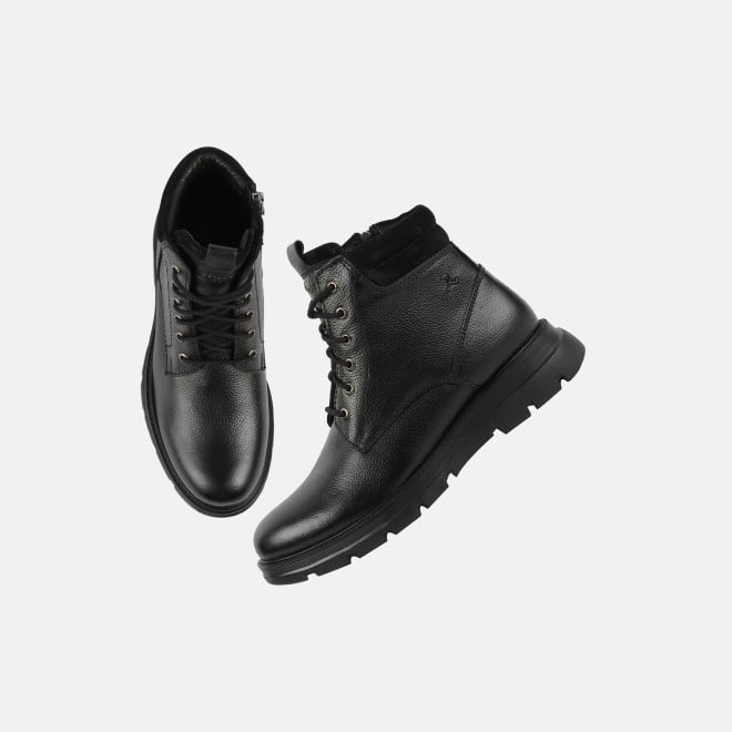 Mochi Men Black Casual Boots (SKU: 71-445-11-40)