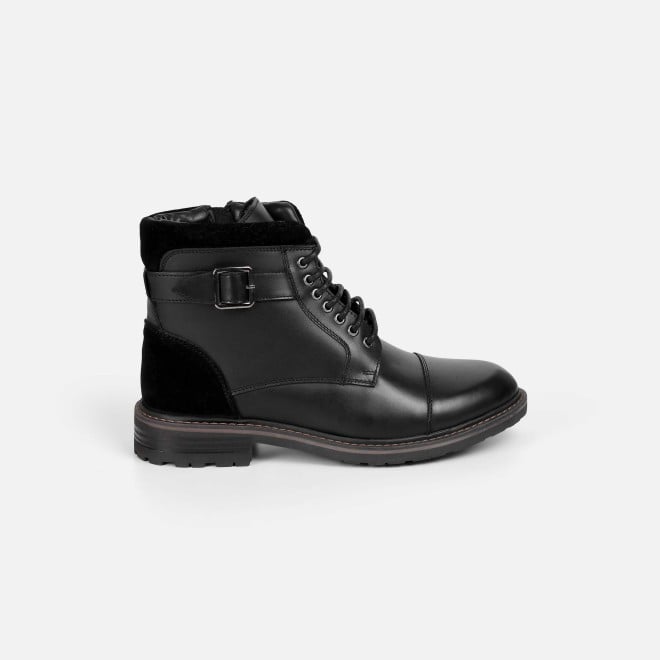 Mochi Men Black Casual Boots (SKU: 71-447-11-40)