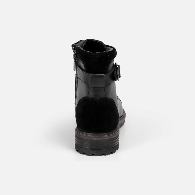 Mochi Men Black Casual Boots (SKU: 71-447-11-40)