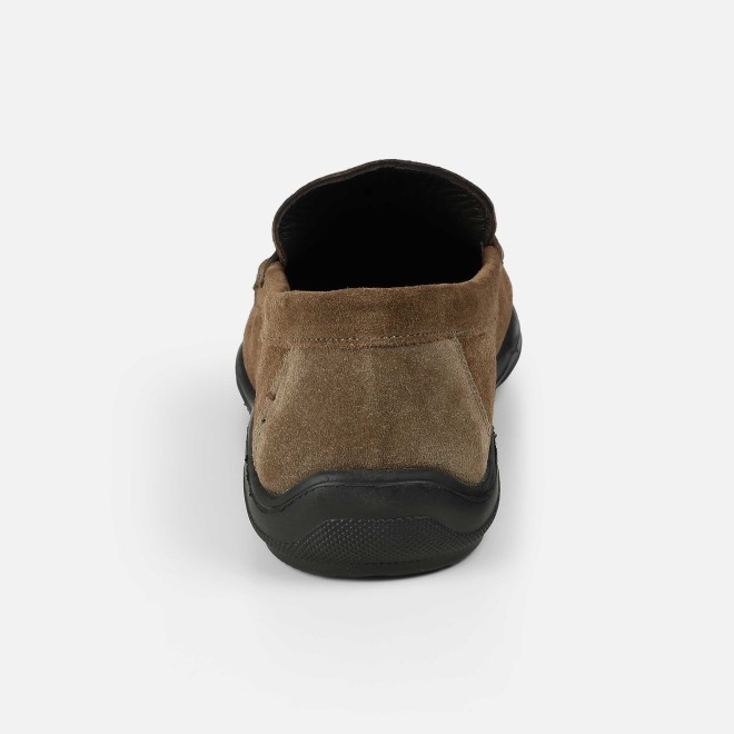 Mochi Men Khaki Casual Loafers (SKU: 71-453-62-40)