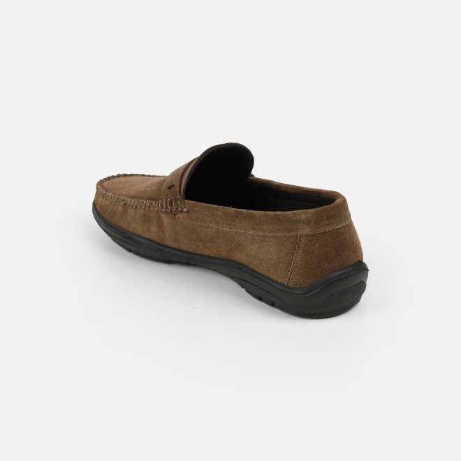 Mochi Men Khaki Casual Loafers (SKU: 71-453-62-40)