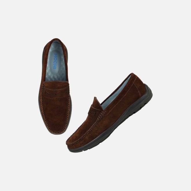 Mochi Men Brown Casual Loafers (SKU: 71-453-12-43)