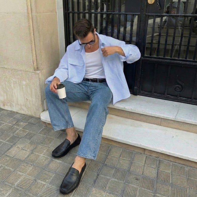 Mochi Men Black Casual Loafers (SKU: 71-468-11-40)