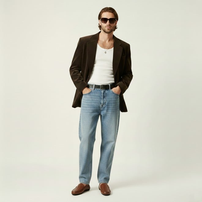 Mochi Men Tan Casual Loafers (SKU: 71-468-23-41)