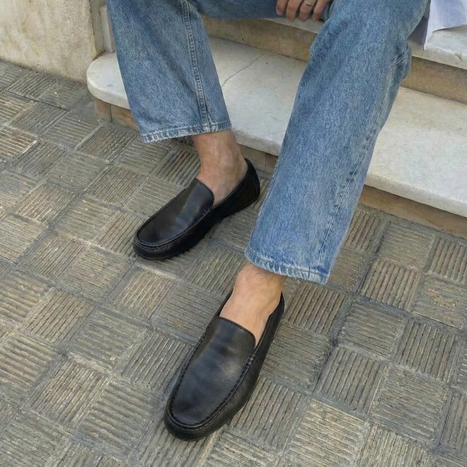 Mochi Men Black Casual Loafers (SKU: 71-468-11-40)