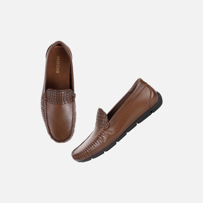 Mochi Men Tan Casual Loafers (SKU: 71-469-23-40)
