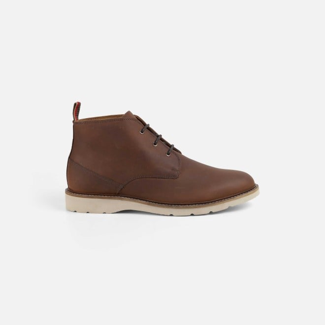 Mochi Men Brown Casual Boots (SKU: 71-470-12-39)