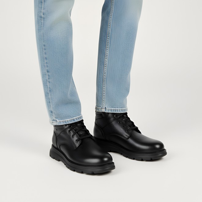 Mochi Men Black Casual Boots (SKU: 71-476-11-40)