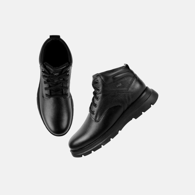 Mochi Men Black Casual Boots (SKU: 71-476-11-40)