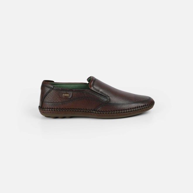 Mochi Men Brown Casual Moccasin (SKU: 71-484-12-40)