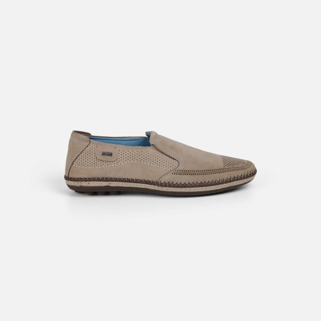 Mochi Men Beige Casual Moccasin (SKU: 71-484-20-41)