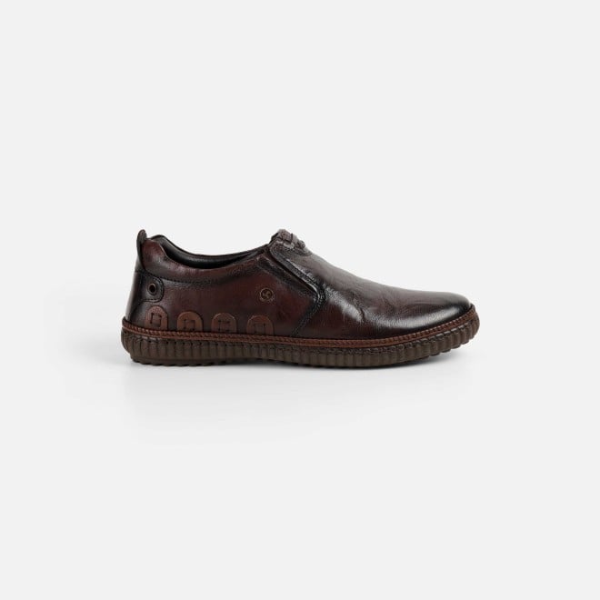 Mochi Men Brown Casual Moccasin (SKU: 71-490-12-40)
