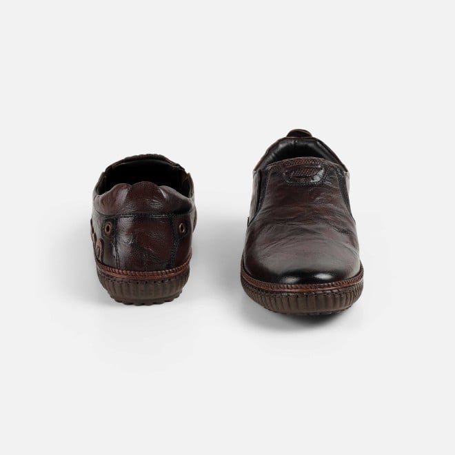 Mochi Men Brown Casual Moccasin (SKU: 71-490-12-40)