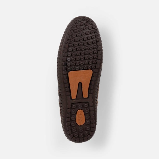Mochi Men Tan Casual Moccasin (SKU: 71-490-23-40)