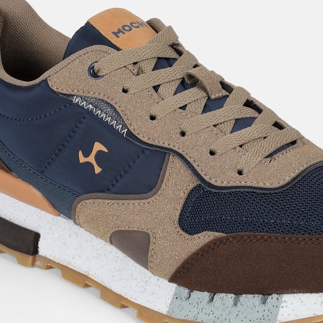 Mochi Men Blue-navy Sports Walking Shoes (SKU: 71-494-17-43)