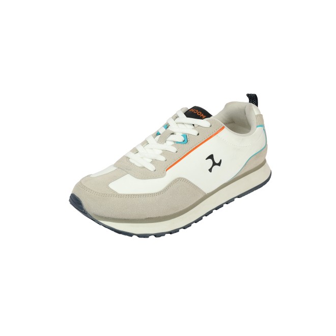 Mochi Men White Sports Walking Shoes (SKU: 71-495-16-41)