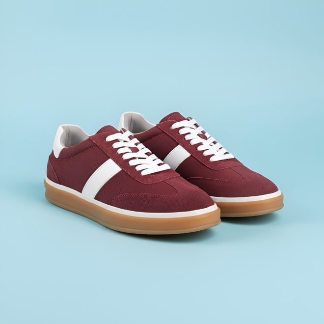 Mochi Men Maroon Casual Sneakers (SKU: 71-509-44-40)