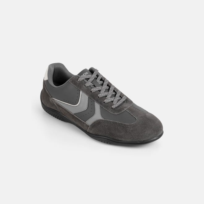 Mochi Men Grey Sports Sneakers
