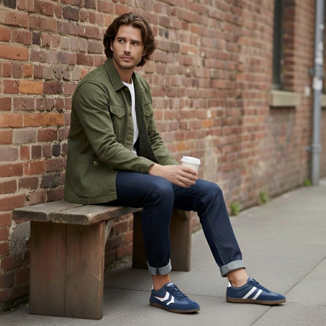 Mochi Men Blue Casual Sneakers (SKU: 71-517-45-40)