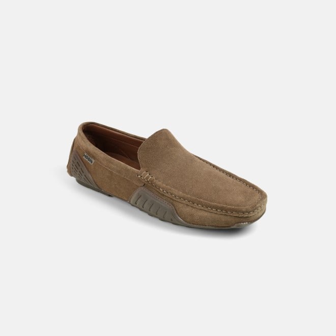 Mochi Men Khaki Casual Loafers (SKU: 71-520-62-39)
