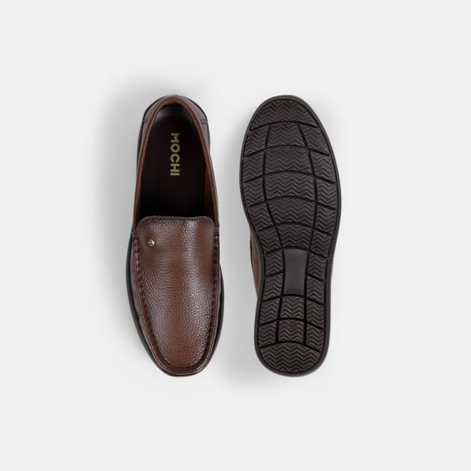 Mochi Men Tan Casual Loafers (SKU: 71-521-23-40)