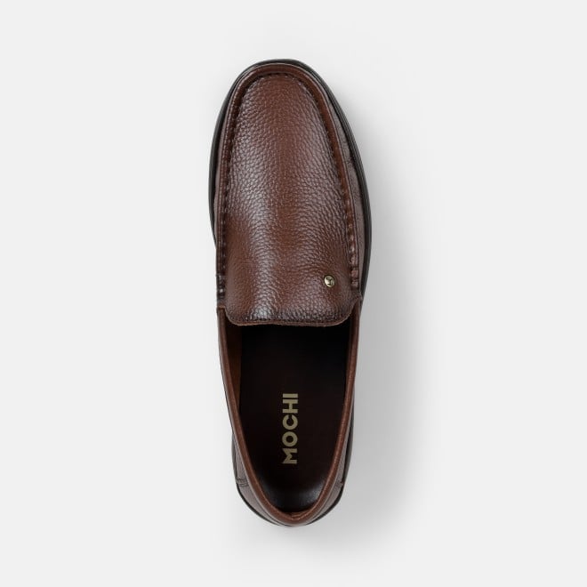 Mochi Men Tan Casual Loafers (SKU: 71-521-23-40)