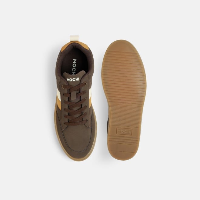Mochi Men Brown Casual Sneakers (SKU: 71-525-12-39)