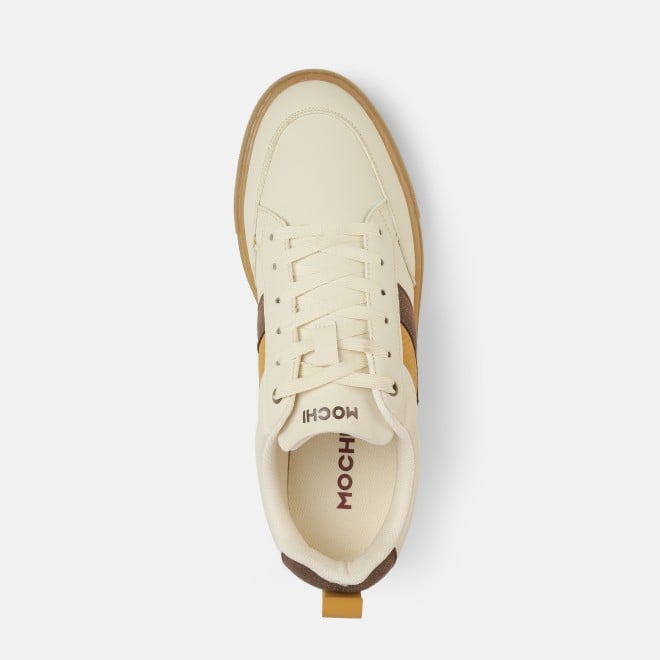 Mochi Men Off-white Casual Sneakers (SKU: 71-525-66-39)