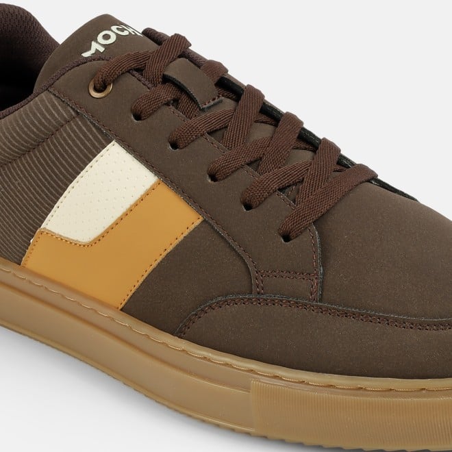 Mochi Men Brown Casual Sneakers (SKU: 71-525-12-39)