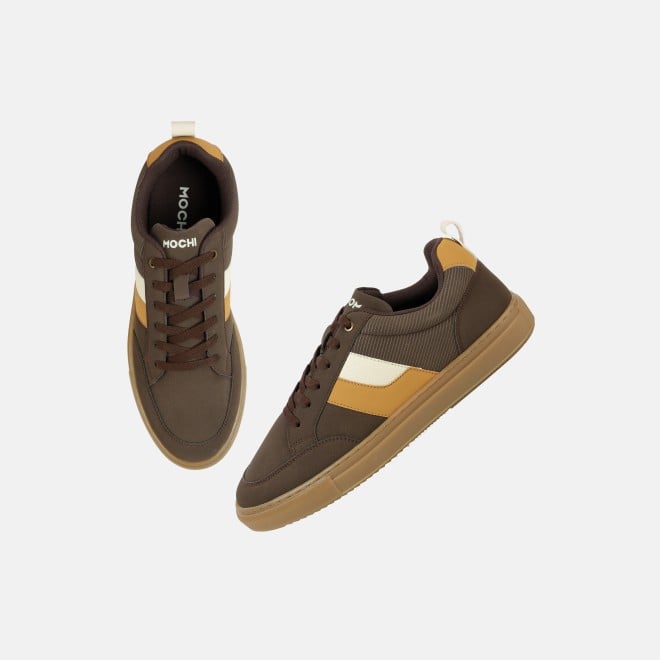 Mochi Men Brown Casual Sneakers (SKU: 71-525-12-39)
