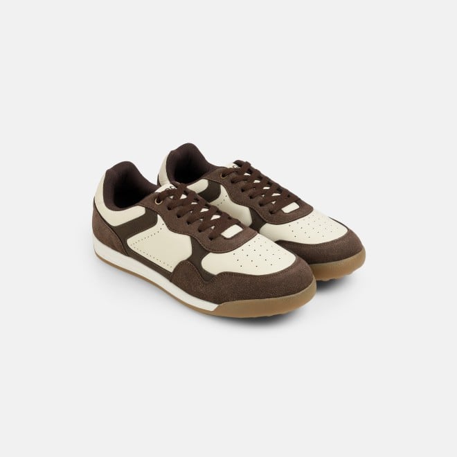 Mochi Men Brown-suede Casual Sneakers (SKU: 71-526-35-39)