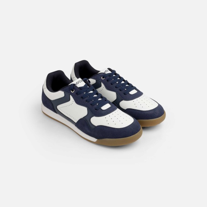 Mochi Men Blue-suede Casual Sneakers (SKU: 71-526-39-40)