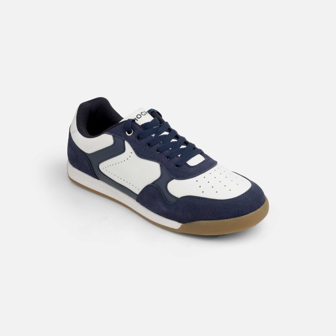 Mochi Men Blue-suede Casual Sneakers (SKU: 71-526-39-40)