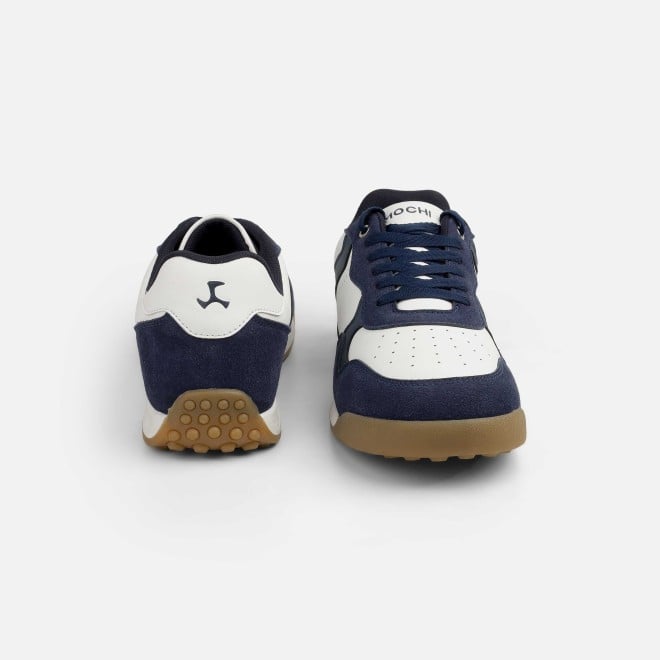 Mochi Men Blue-suede Casual Sneakers (SKU: 71-526-39-40)